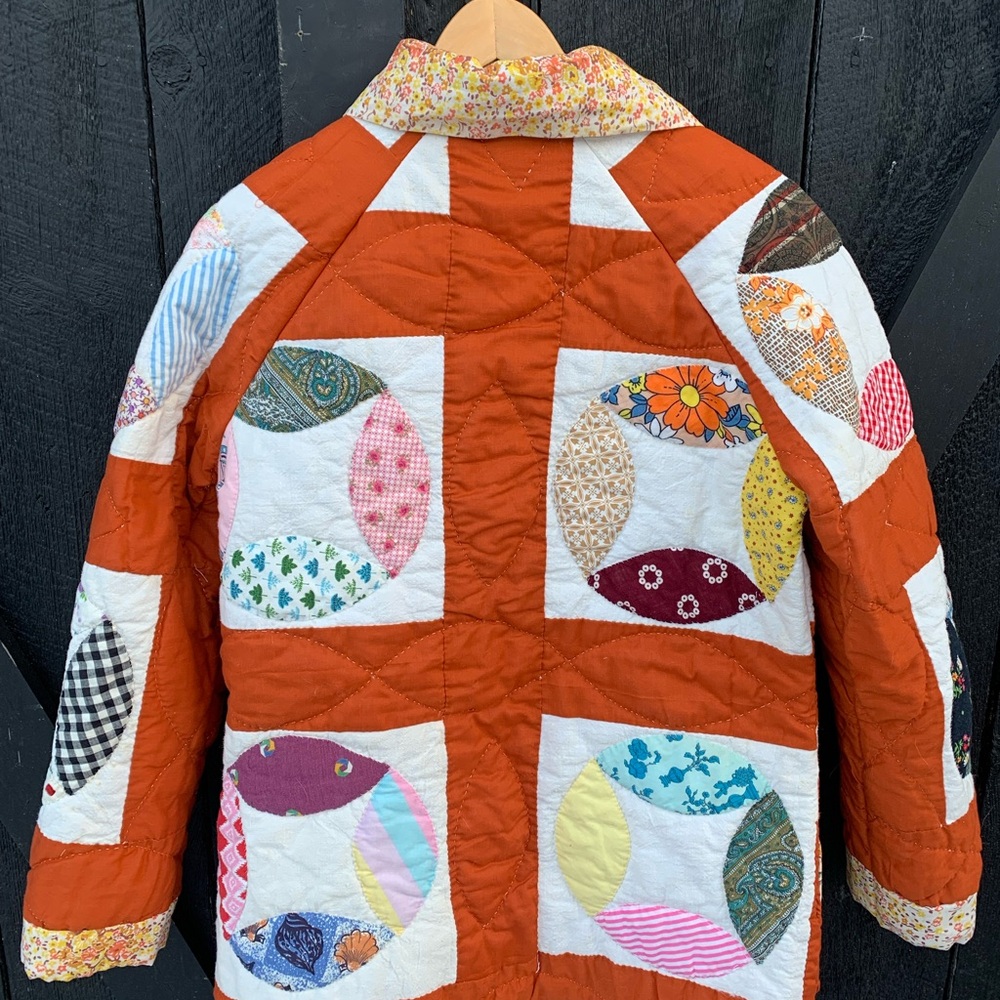 Handmade quilt coat - Picture 2 of 8